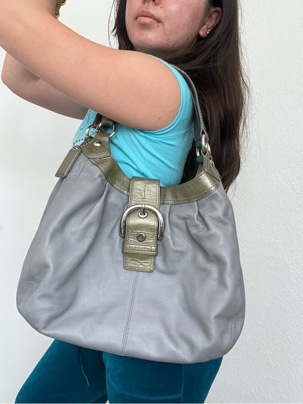 Coach Lynn Soho gray/green